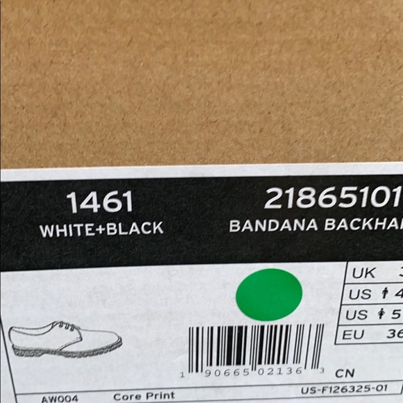 🔥Dr Martens Unisex 1461 Bandana Print 3 Eye NWT - Picture 12 of 12